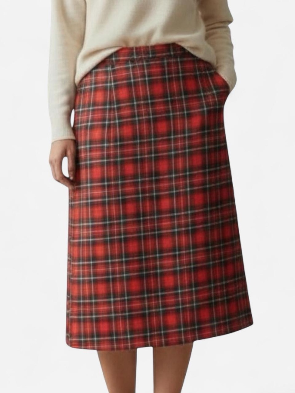 Vintage Pendleton Authentic Royal Stewart Tartan Paid Wool Skirt sz 12